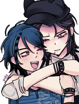duo bust fully rendered