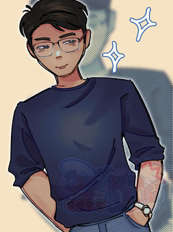 half body fully rendered half body fully rendered